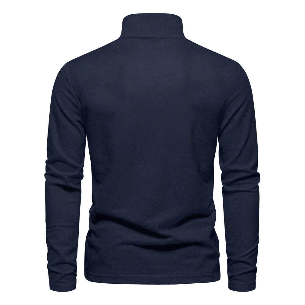 Marcos™ - Polo Casual de Manga Larga Refinado