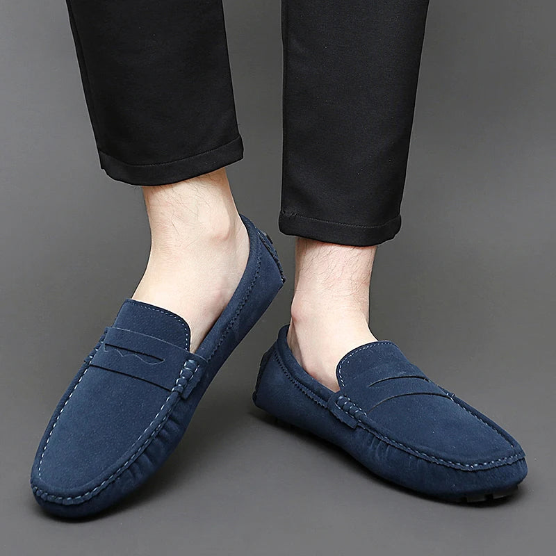 Camilo™ - Mocasines de ante de confort premium