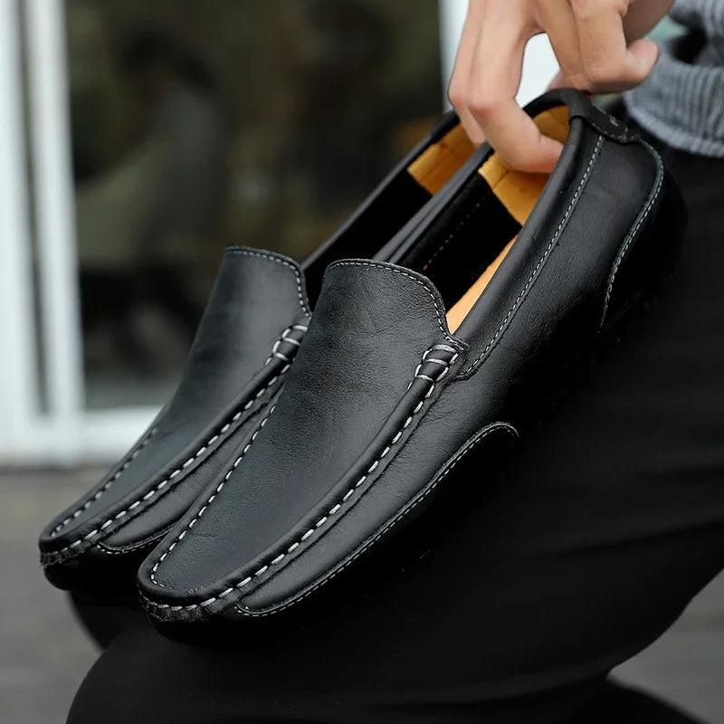 Donato™ - Mocasines de cuero vintage con carácter distinguido