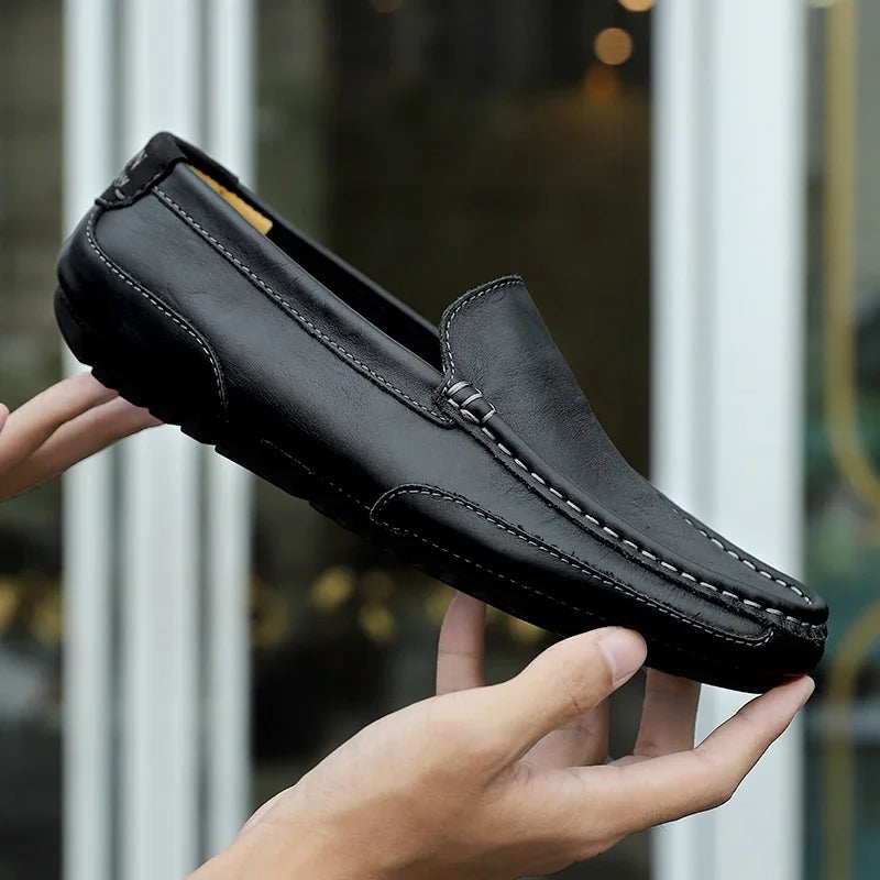 Donato™ - Mocasines de cuero vintage con carácter distinguido