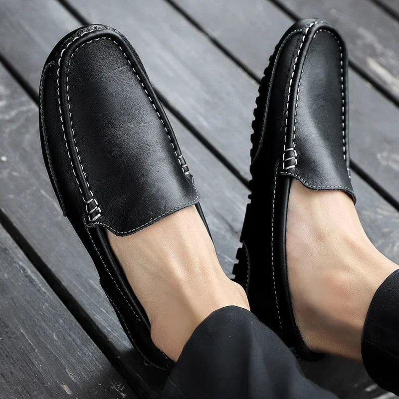 Donato™ - Mocasines de cuero vintage con carácter distinguido