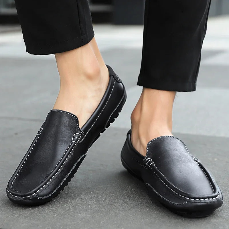 Donato™ - Mocasines de cuero vintage con carácter distinguido