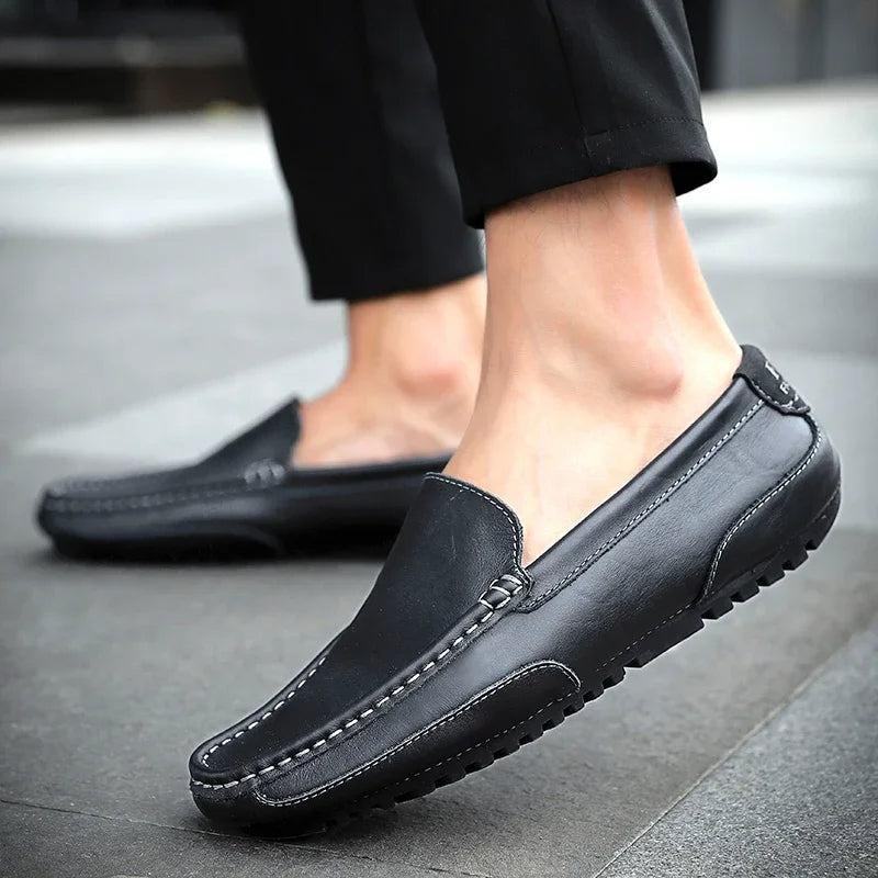 Donato™ - Mocasines de cuero vintage con carácter distinguido