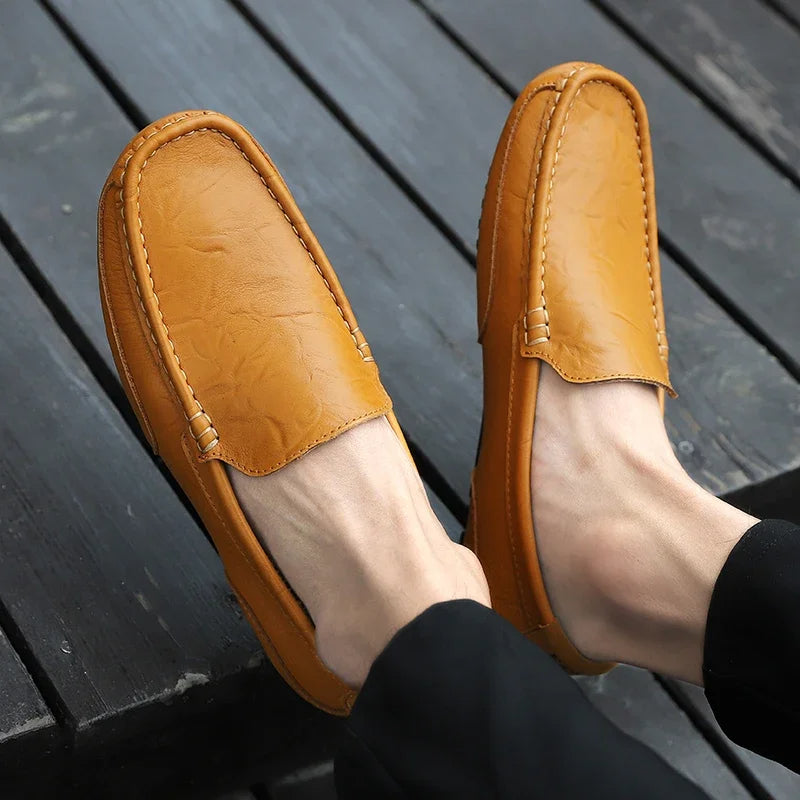 Donato™ - Mocasines de cuero vintage con carácter distinguido
