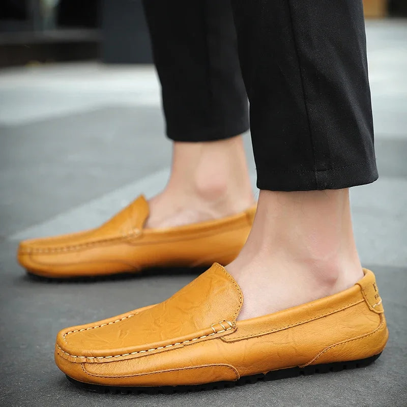 Donato™ - Mocasines de cuero vintage con carácter distinguido