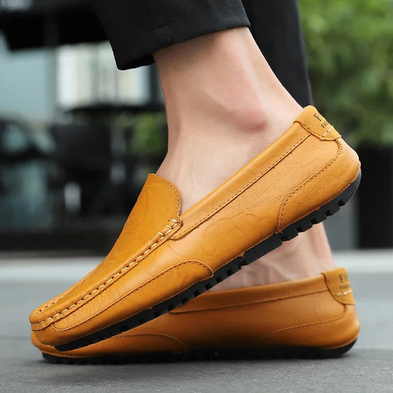 Donato™ - Mocasines de cuero vintage con carácter distinguido