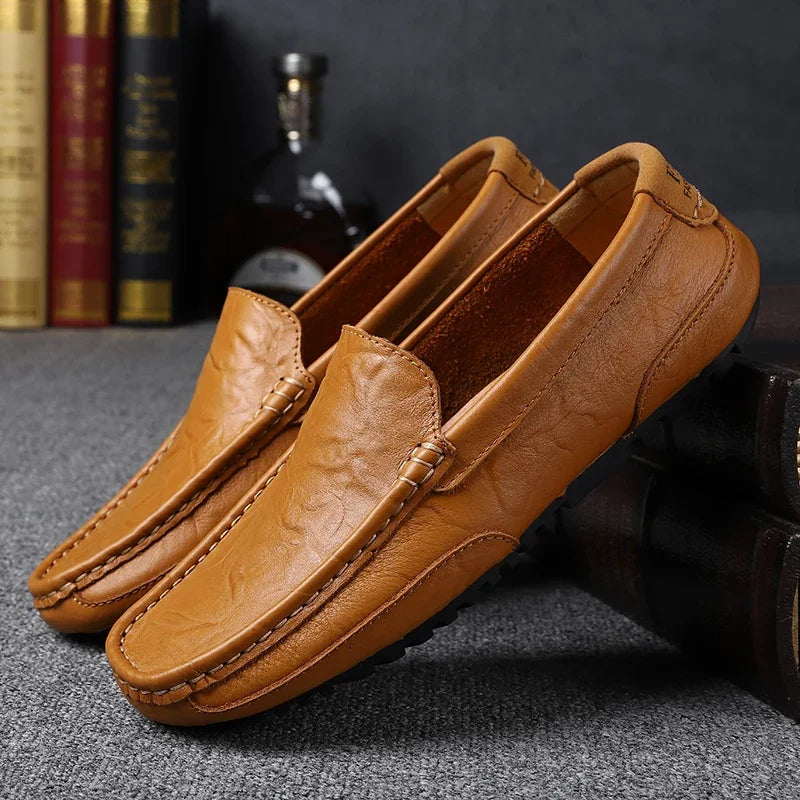 Donato™ - Mocasines de cuero vintage con carácter distinguido