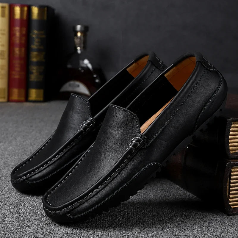Donato™ - Mocasines de cuero vintage con carácter distinguido