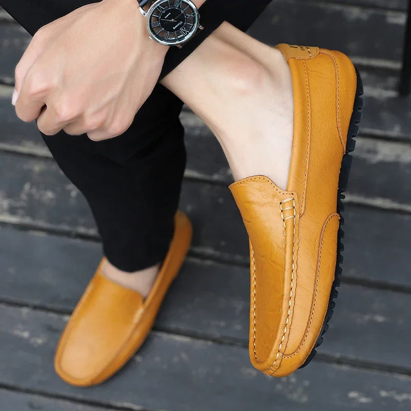 Donato™ - Mocasines de cuero vintage con carácter distinguido