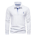 Marcos™ - Polo Casual de Manga Larga Refinado