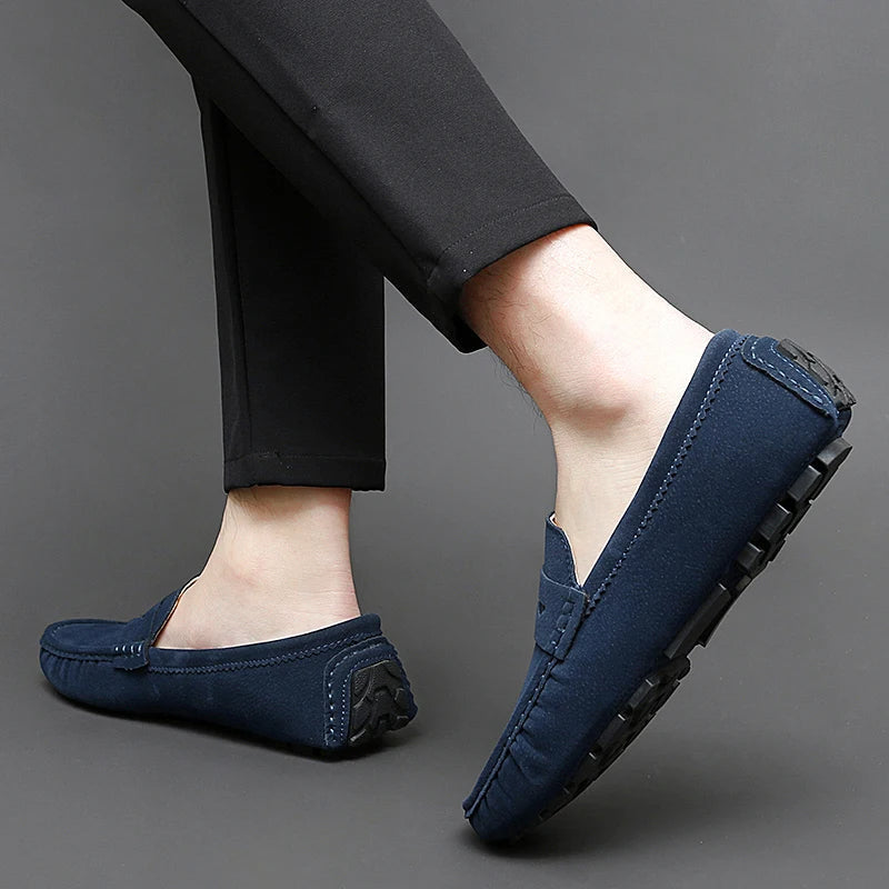 Camilo™ - Mocasines de ante de confort premium