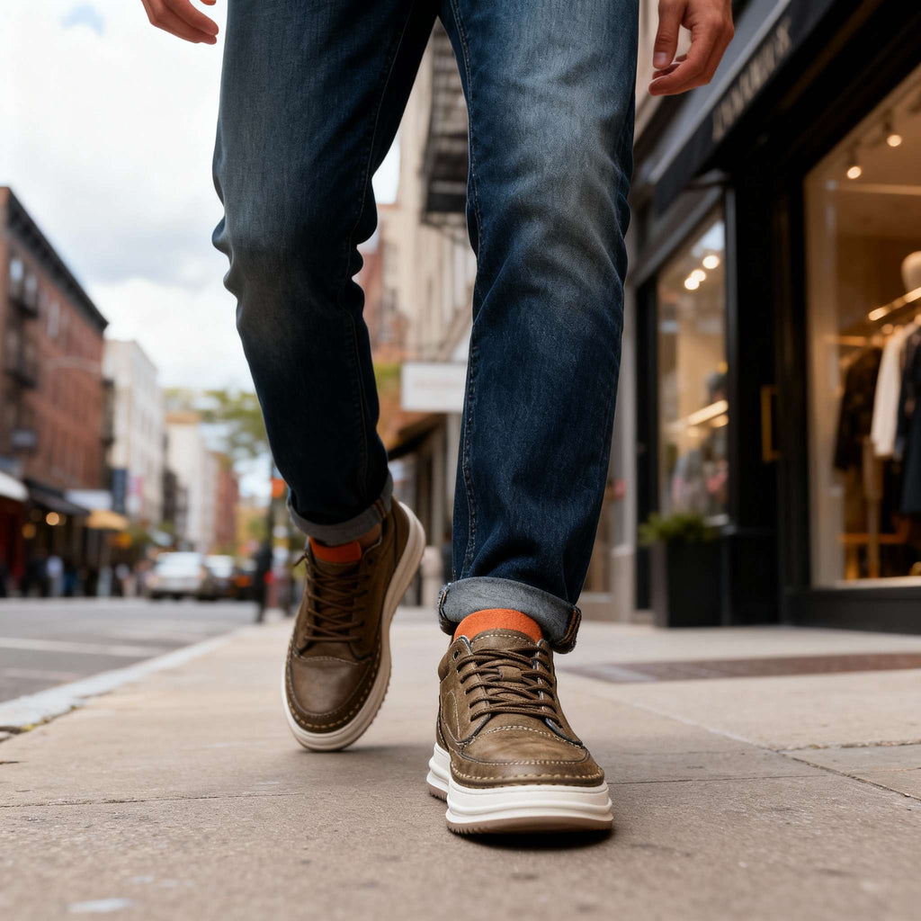 Roberto™ – Zapatillas de Cuero Sintético Premium