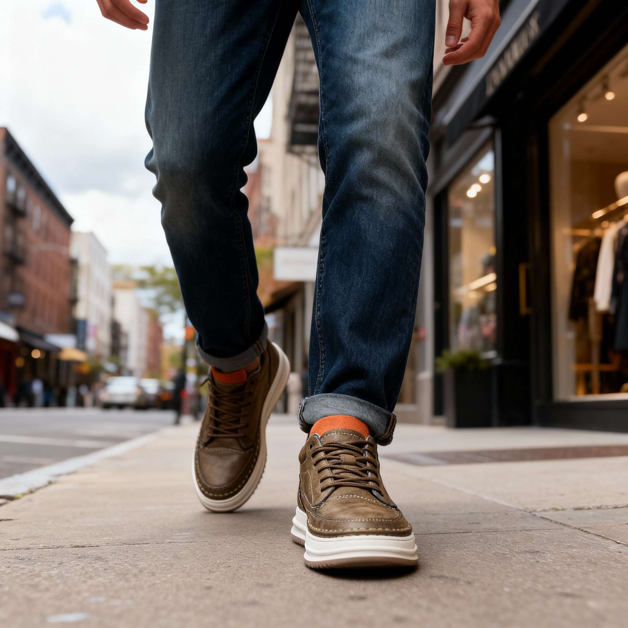 Roberto™ – Zapatillas de Cuero Sintético Premium