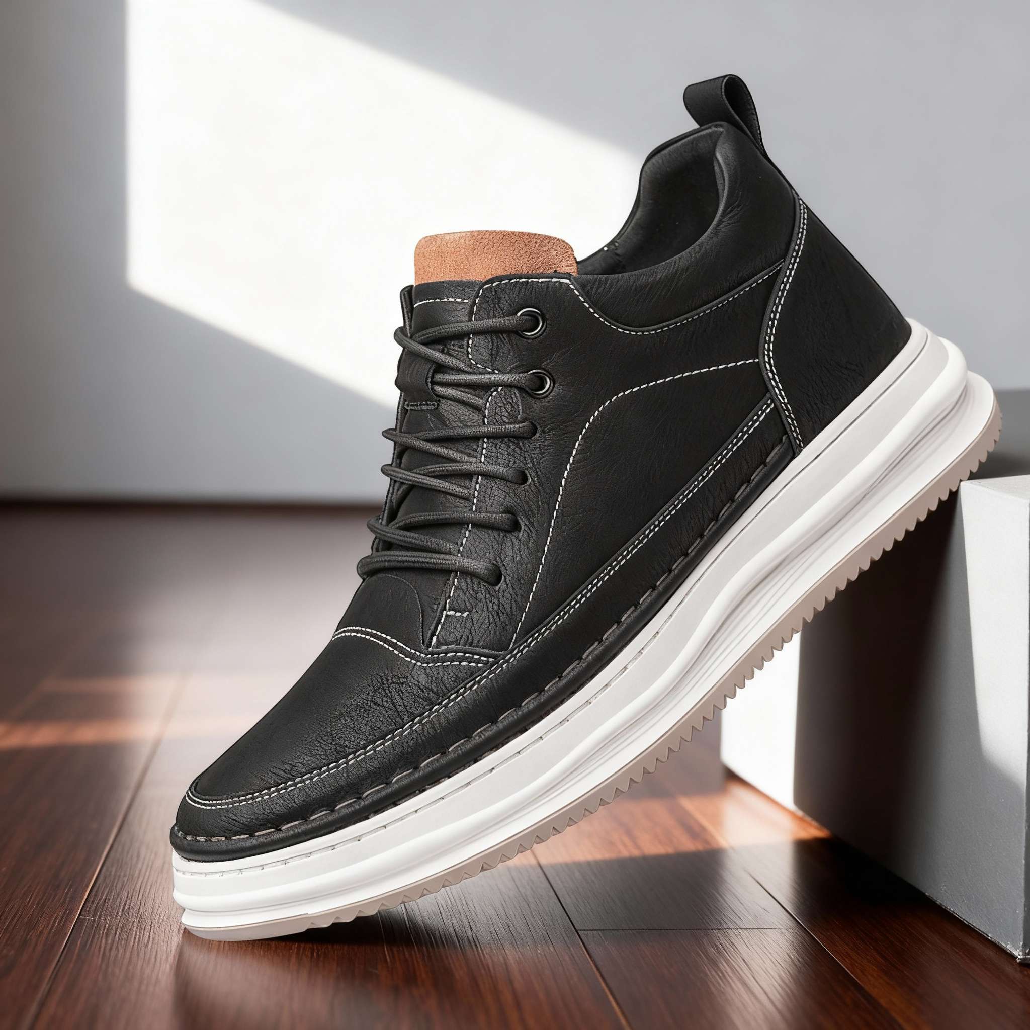 Roberto™ – Zapatillas de Cuero Sintético Premium