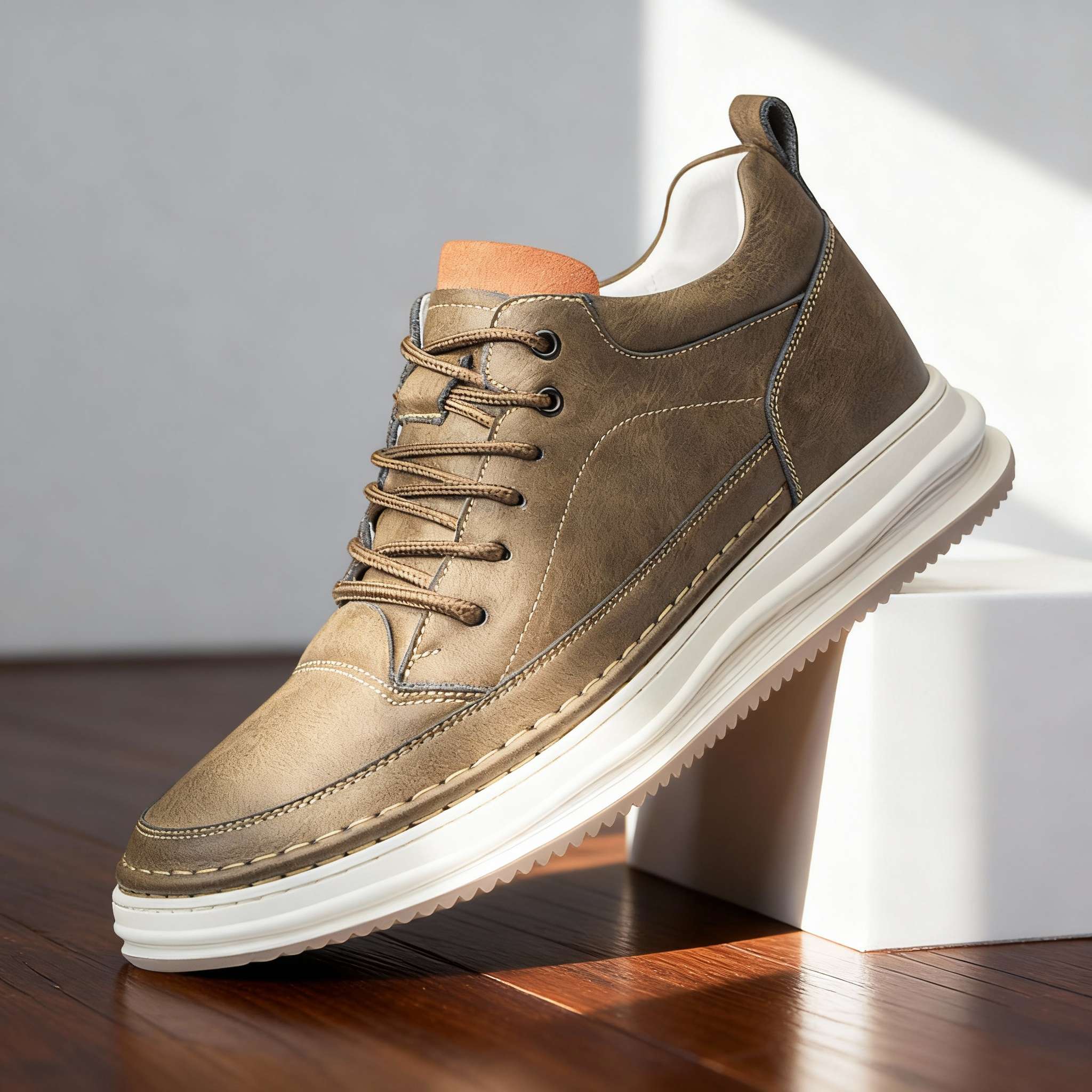 Roberto™ – Zapatillas de Cuero Sintético Premium