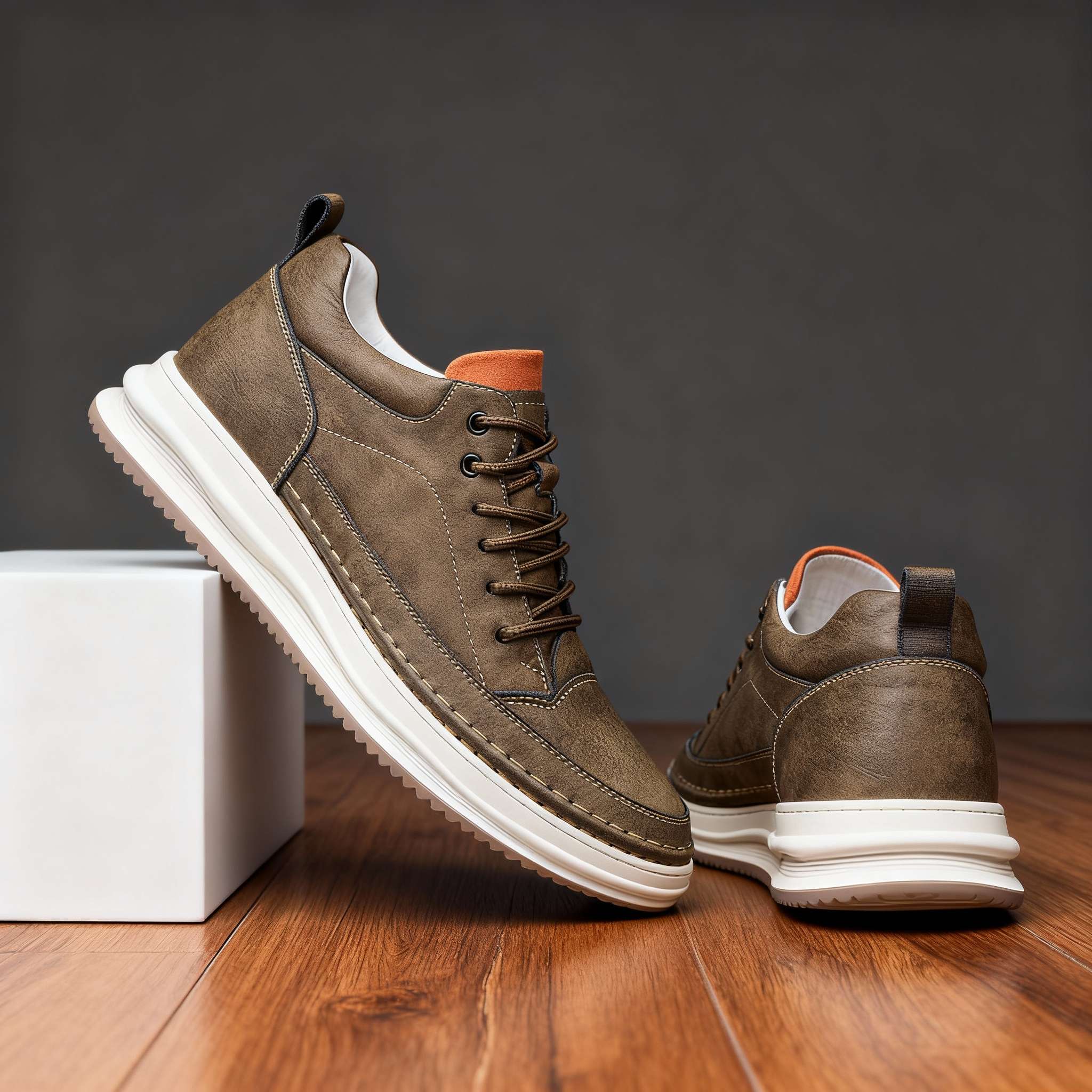 Roberto™ – Zapatillas de Cuero Sintético Premium
