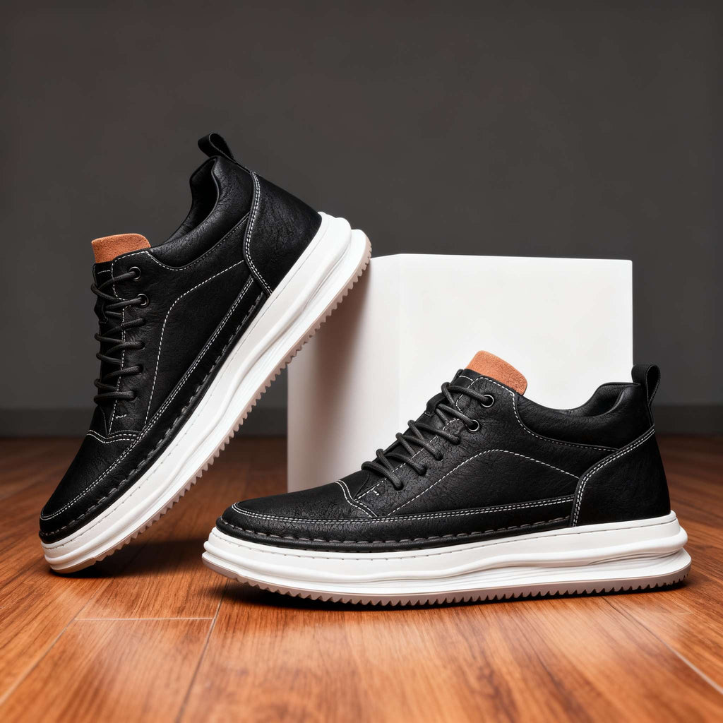 Roberto™ – Zapatillas de Cuero Sintético Premium