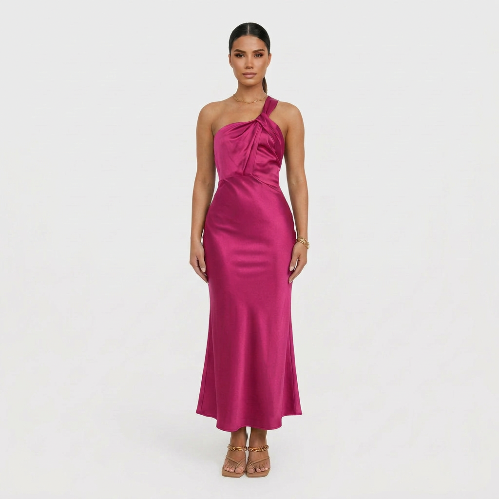 Vestido Lidia™ | Maxi Atemporal Verde y Negro
