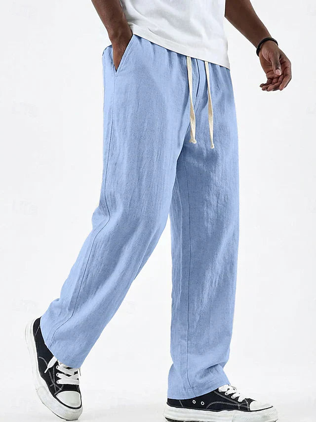 Julián™ - Pantalón wide leg moderno con acabado refinado