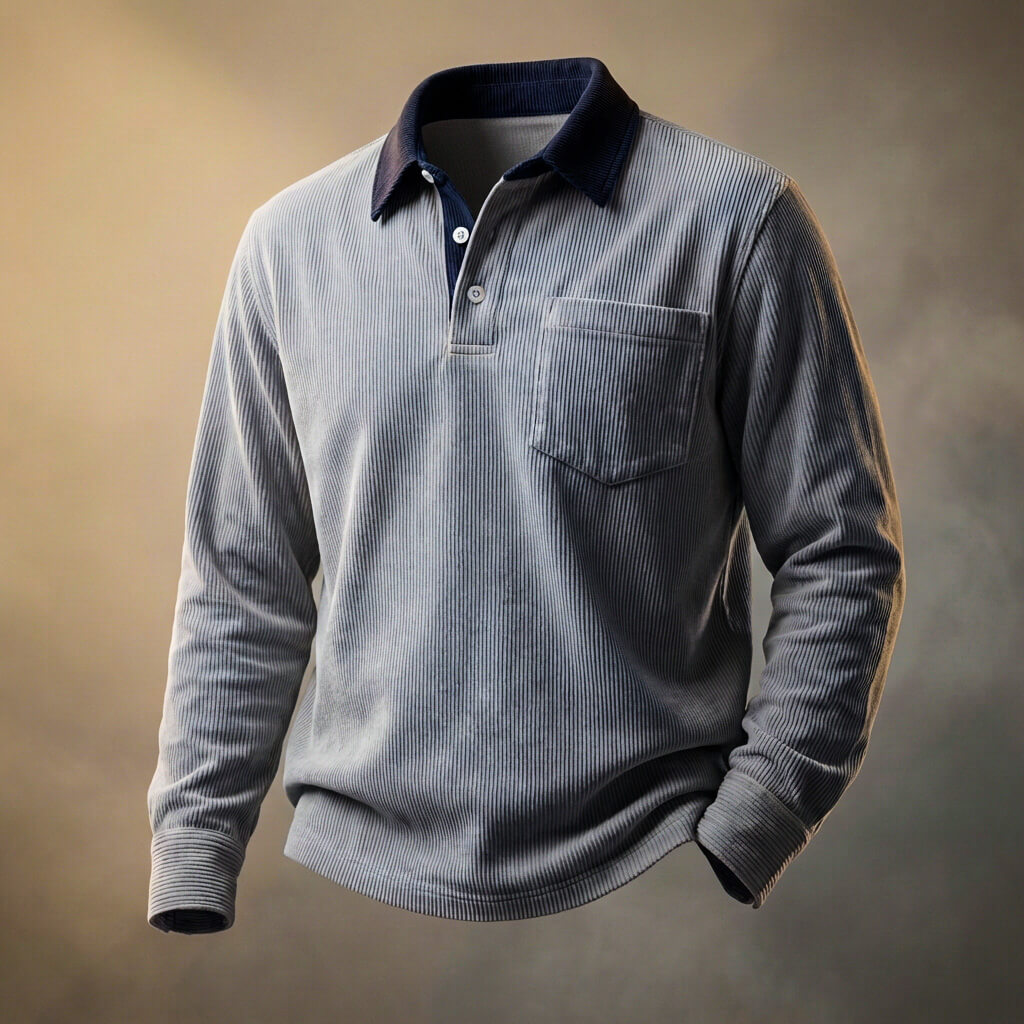 Valentino™ - Elegante Polo de Pana