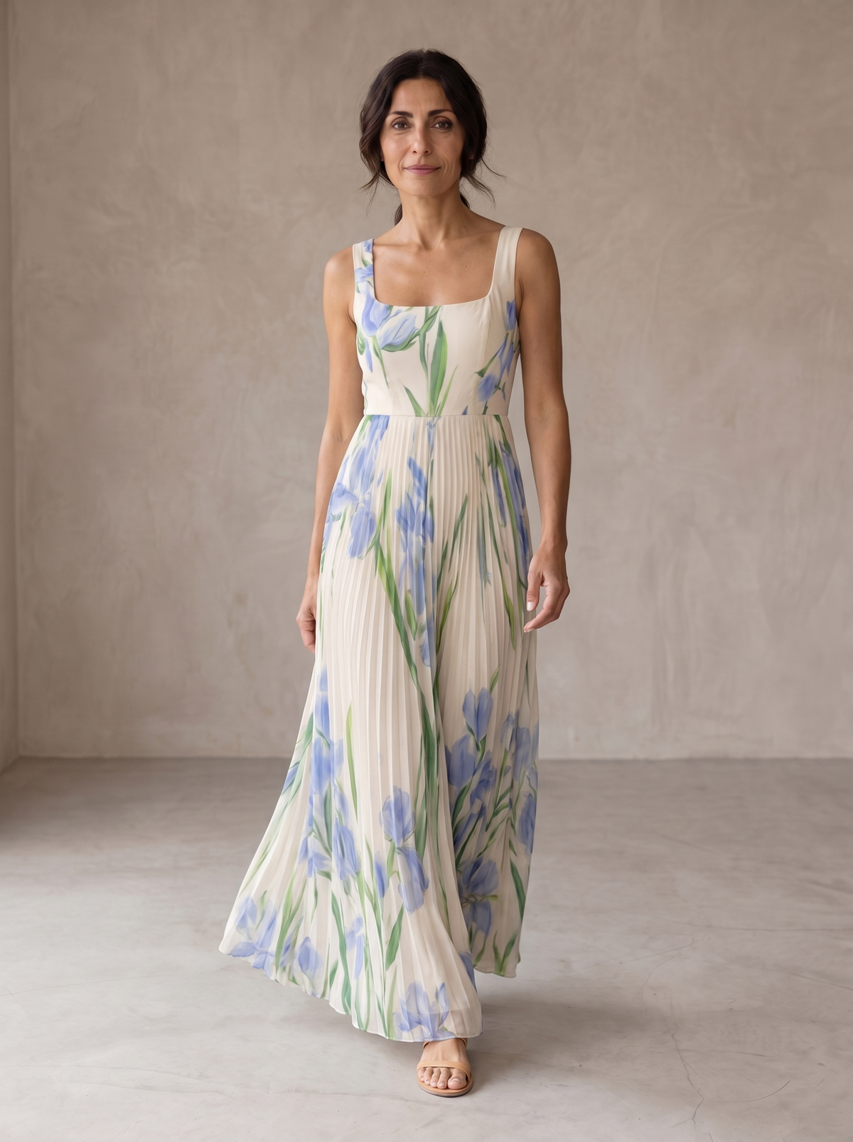 Oriah | Maxi Vestido A-Line Floral