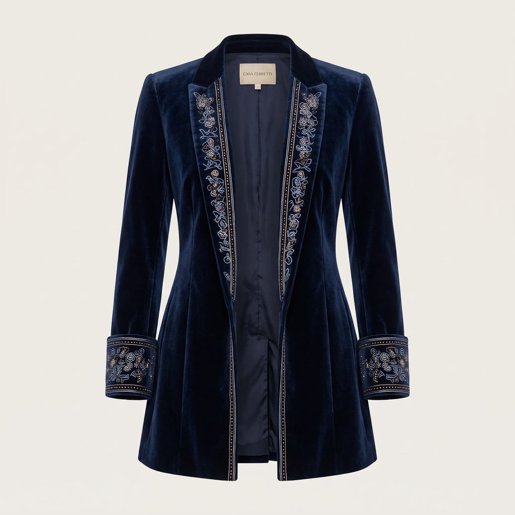 Atena | Saco largo bordado vintage
