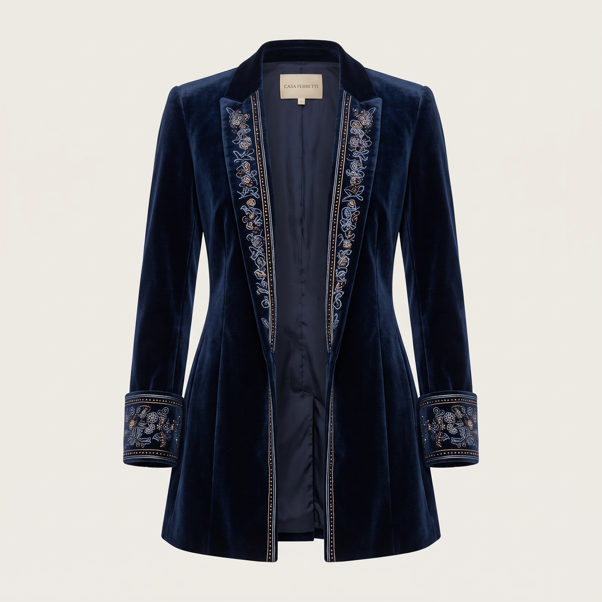 Atena | Saco largo bordado vintage
