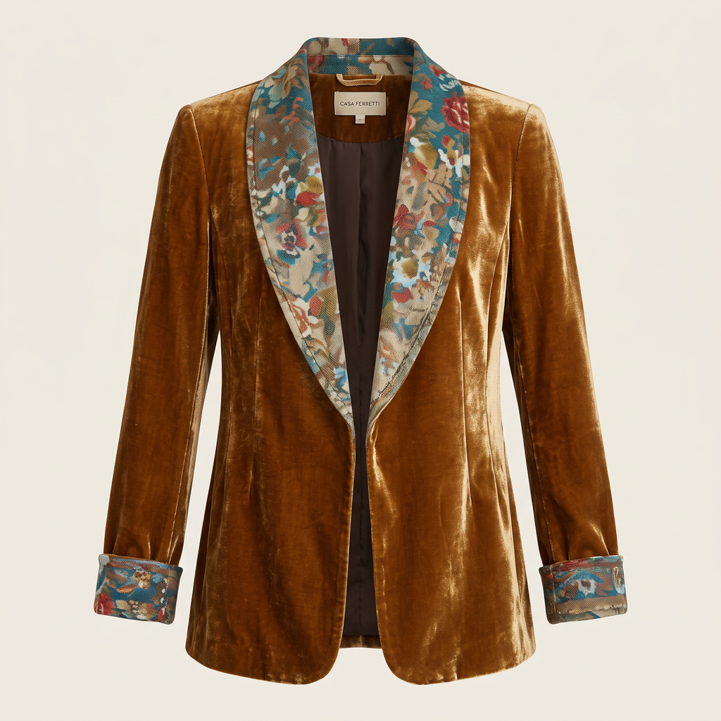 Ottavia | Saco patchwork floral vintage