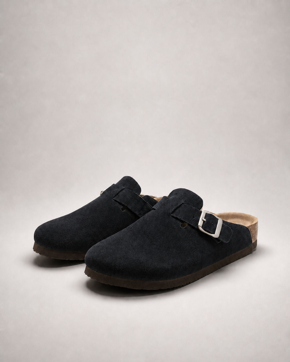 KASSEL™ | Zuecos de Ante con Plantilla Suave Premium