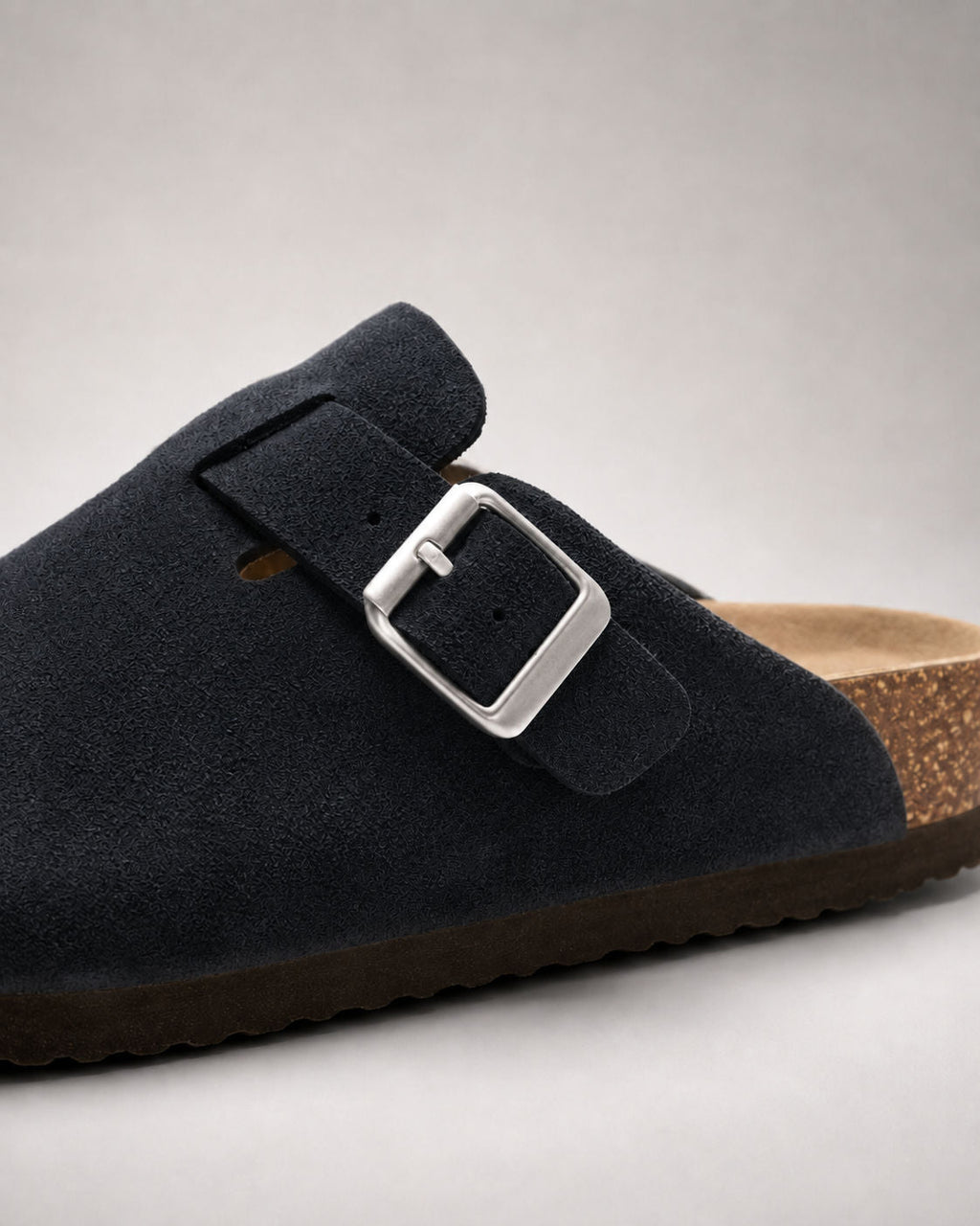 KASSEL™ | Zuecos de Ante con Plantilla Suave Premium