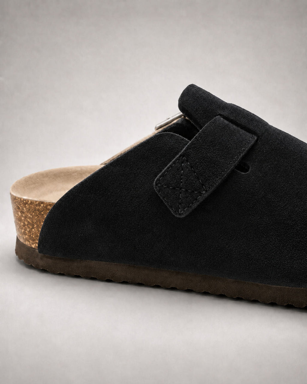 KASSEL™ | Zuecos de Ante con Plantilla Suave Premium