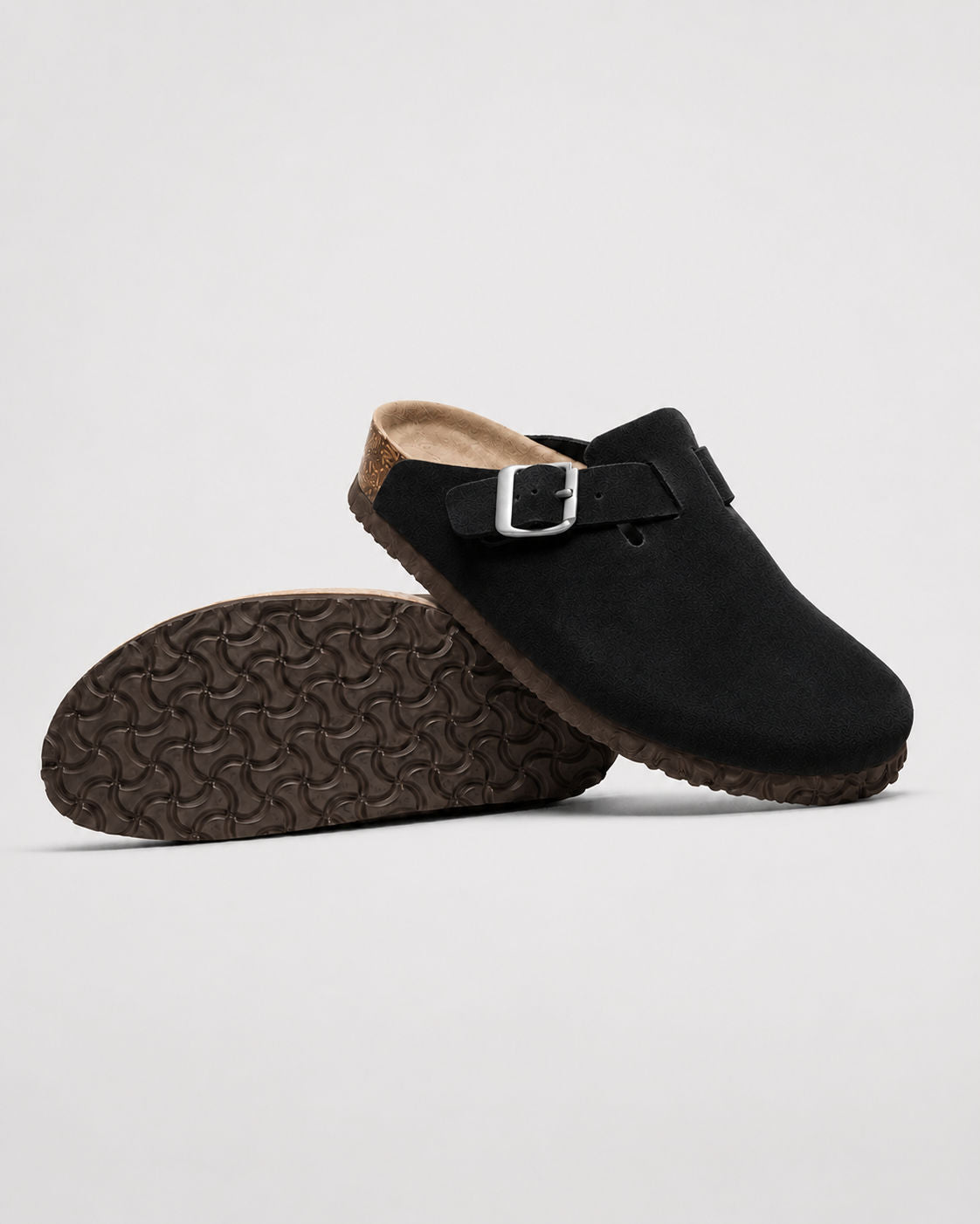 KASSEL™ | Zuecos de Ante con Plantilla Suave Premium
