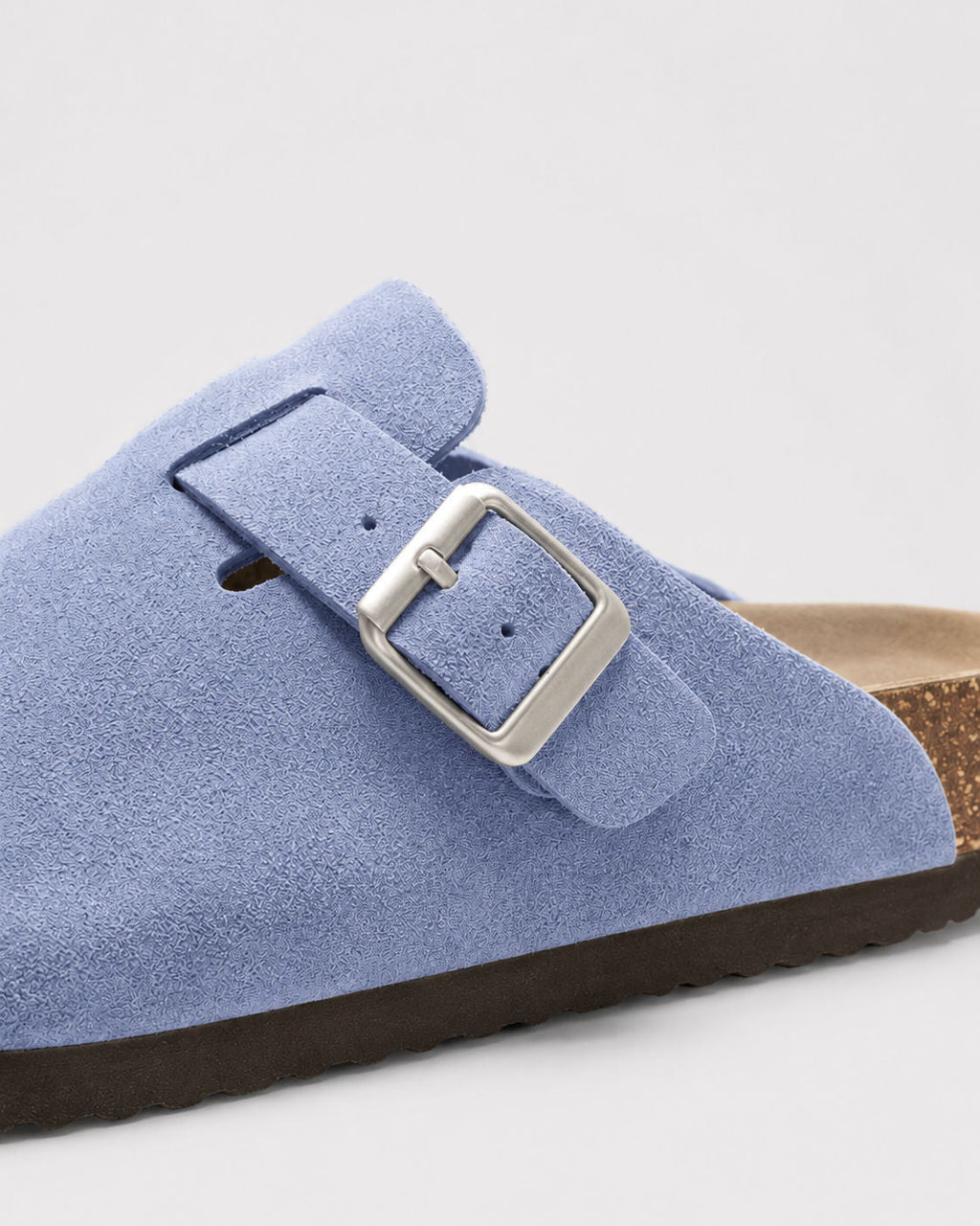 KASSEL™ | Zuecos de Ante con Plantilla Suave Premium