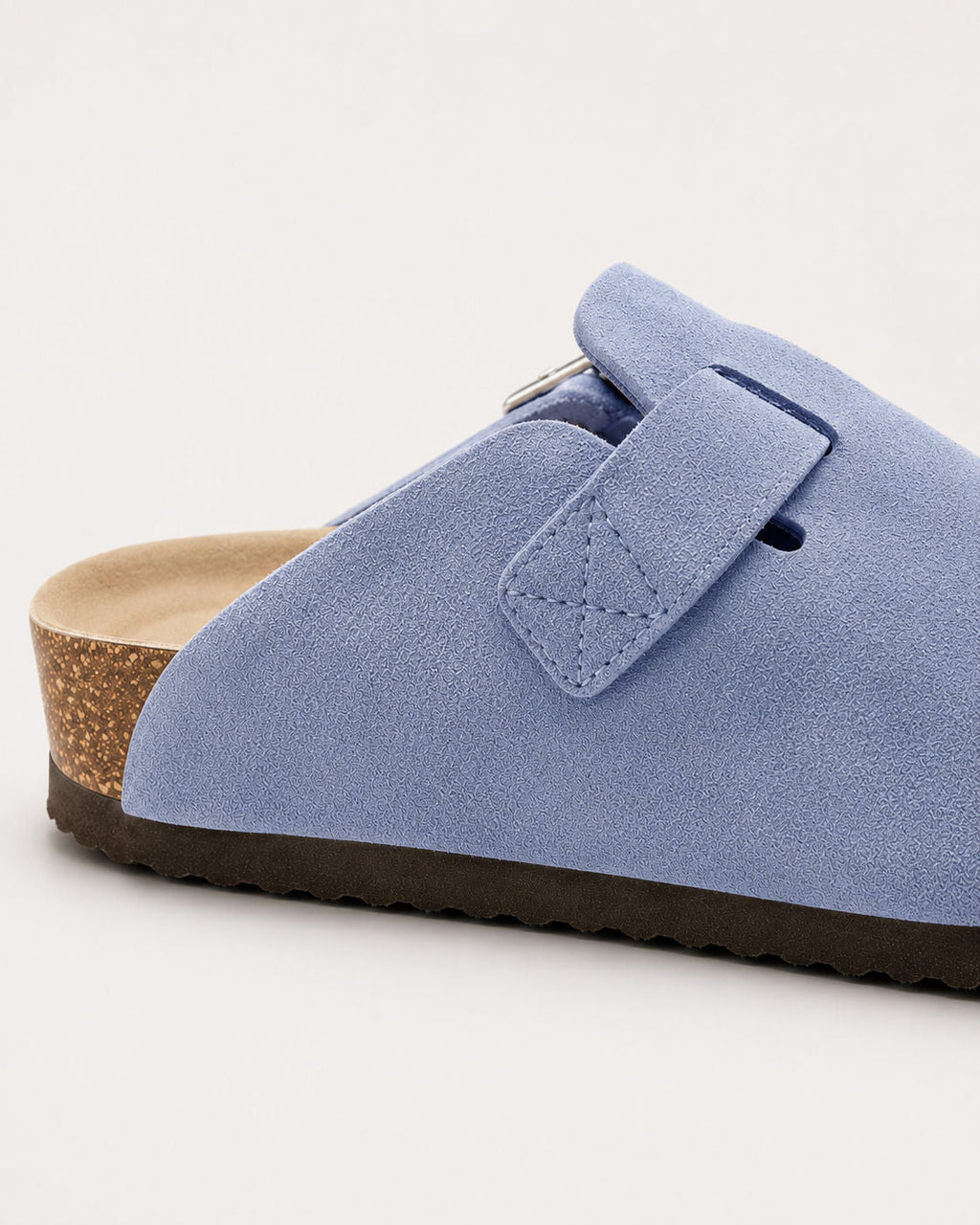 KASSEL™ | Zuecos de Ante con Plantilla Suave Premium