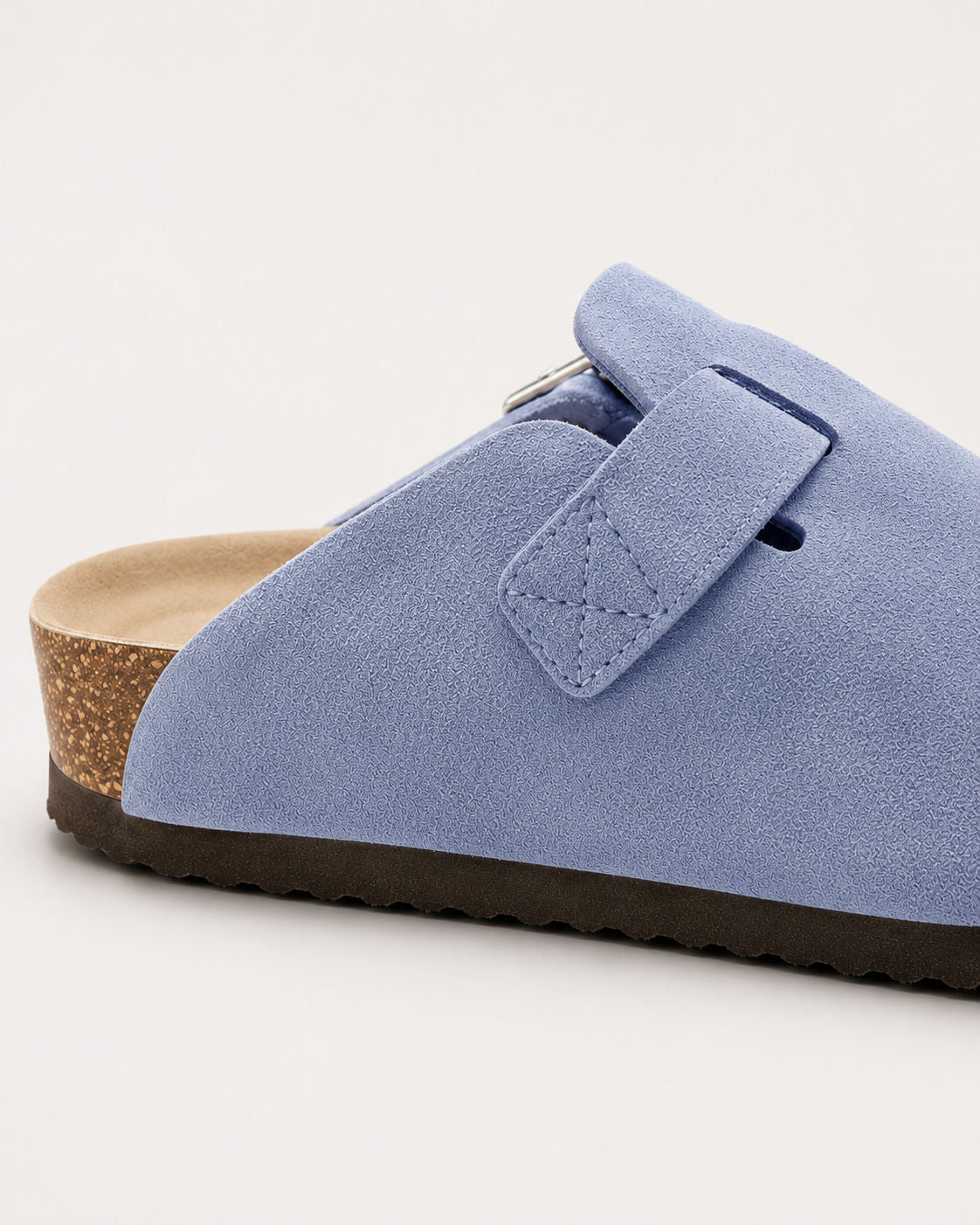 KASSEL™ | Zuecos de Ante con Plantilla Suave Premium
