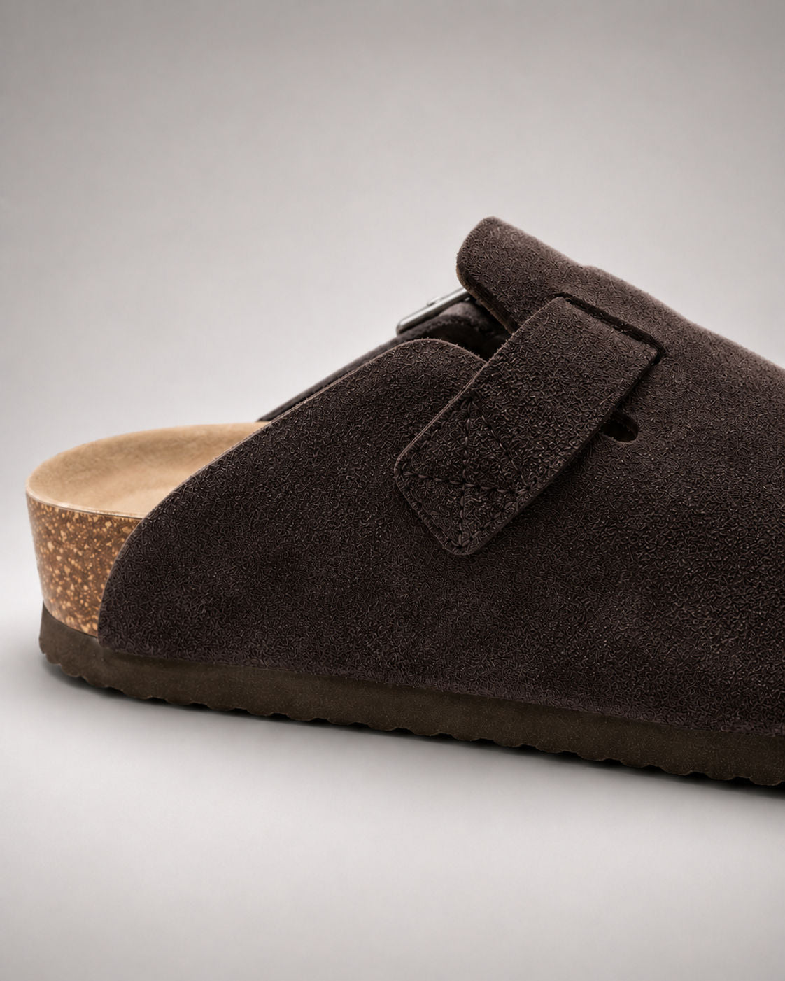 KASSEL™ | Zuecos de Ante con Plantilla Suave Premium