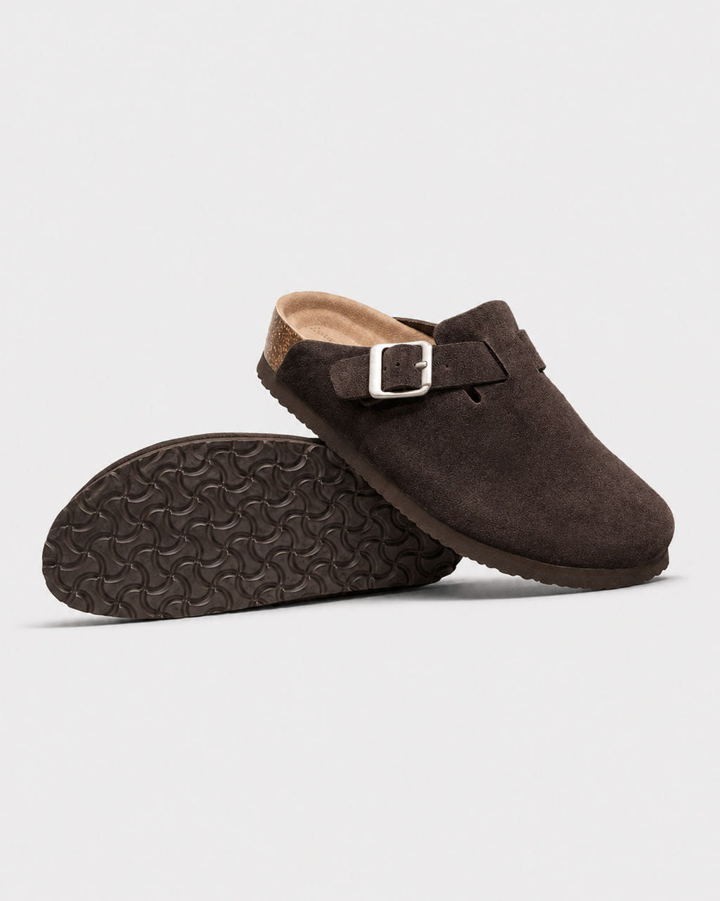 KASSEL™ | Zuecos de Ante con Plantilla Suave Premium