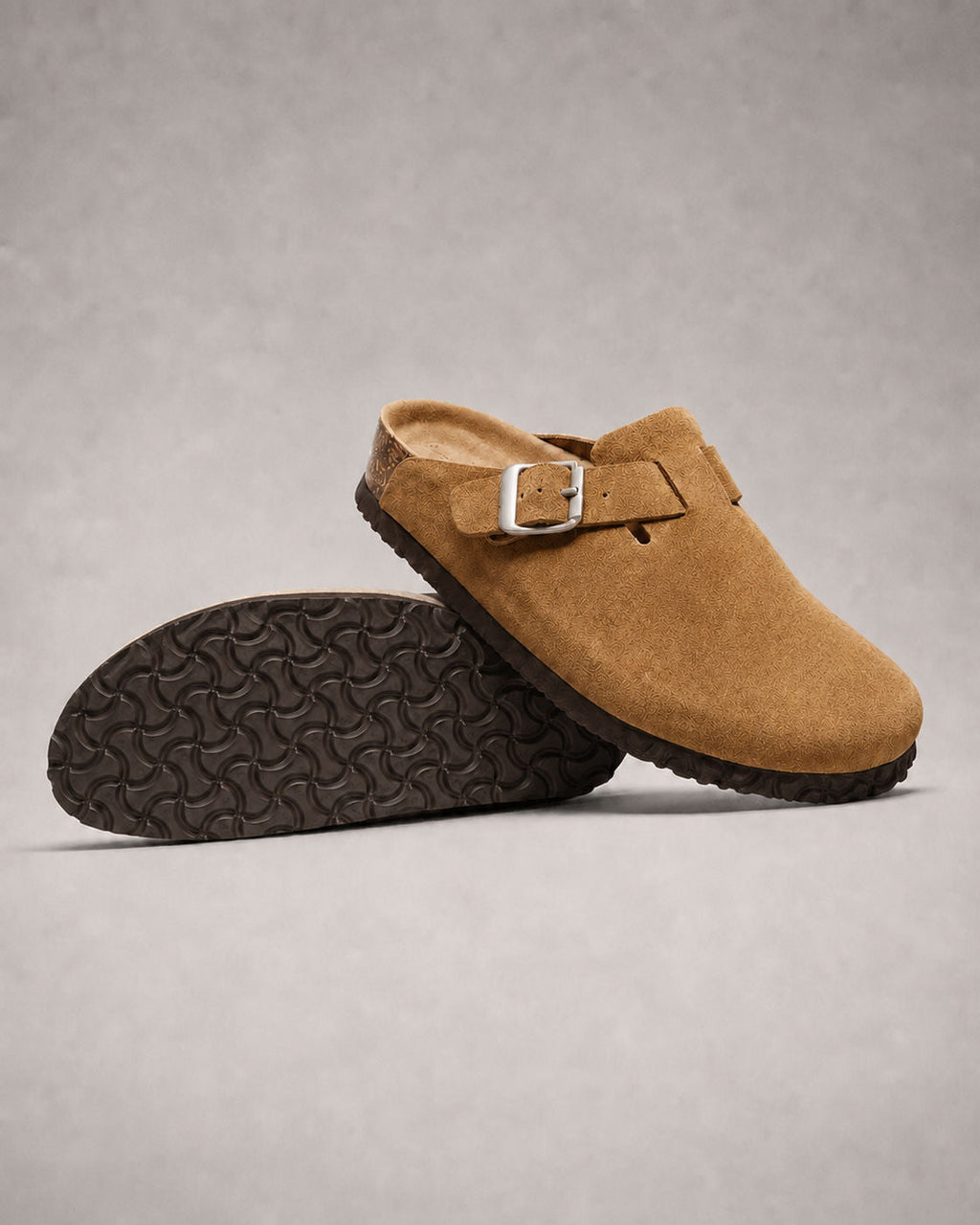 KASSEL™ | Zuecos de Ante con Plantilla Suave Premium