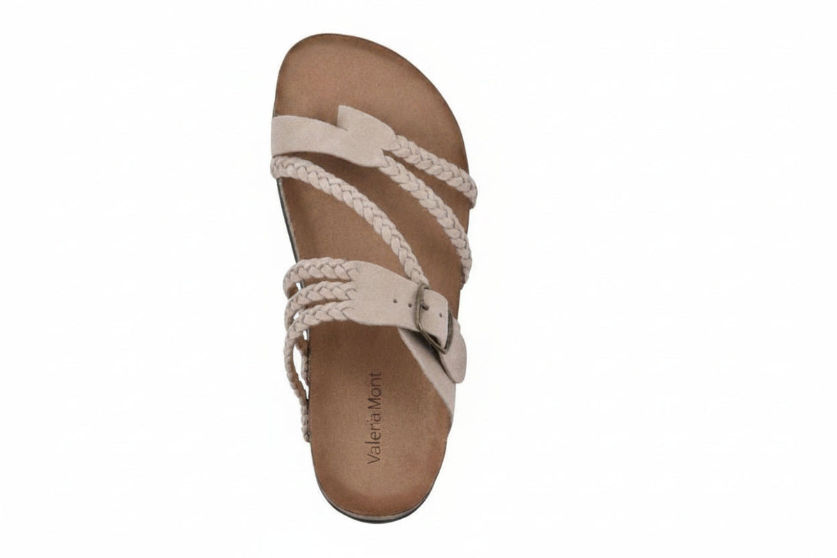 NAYARA™ | Sandalias de Corcho Trenzadas