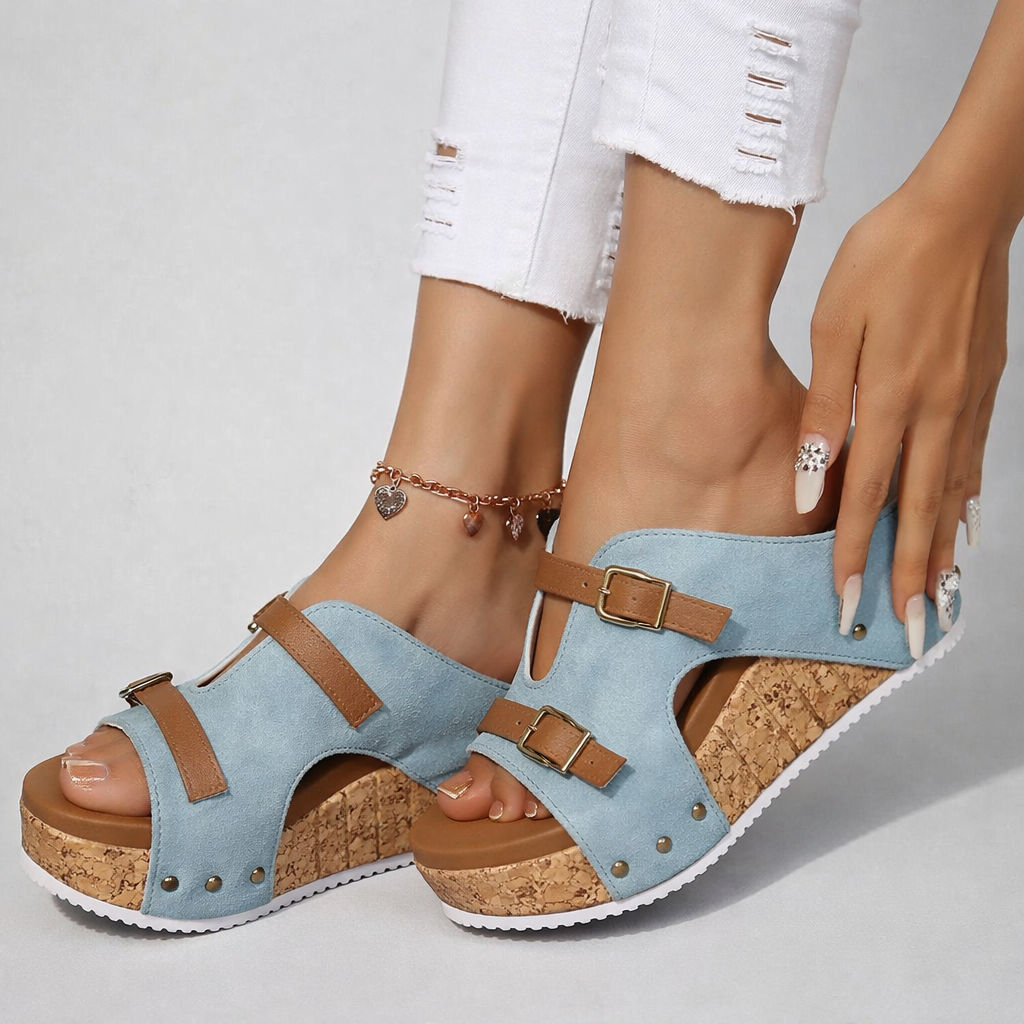 CALISSA™ | Sandalias de Plataforma