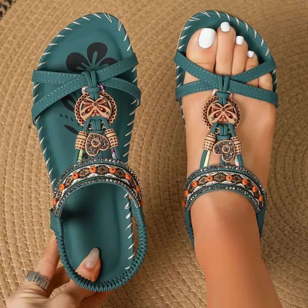 MAREVA™ | Sandalias con Plantilla Acolchada Estilo Ibiza