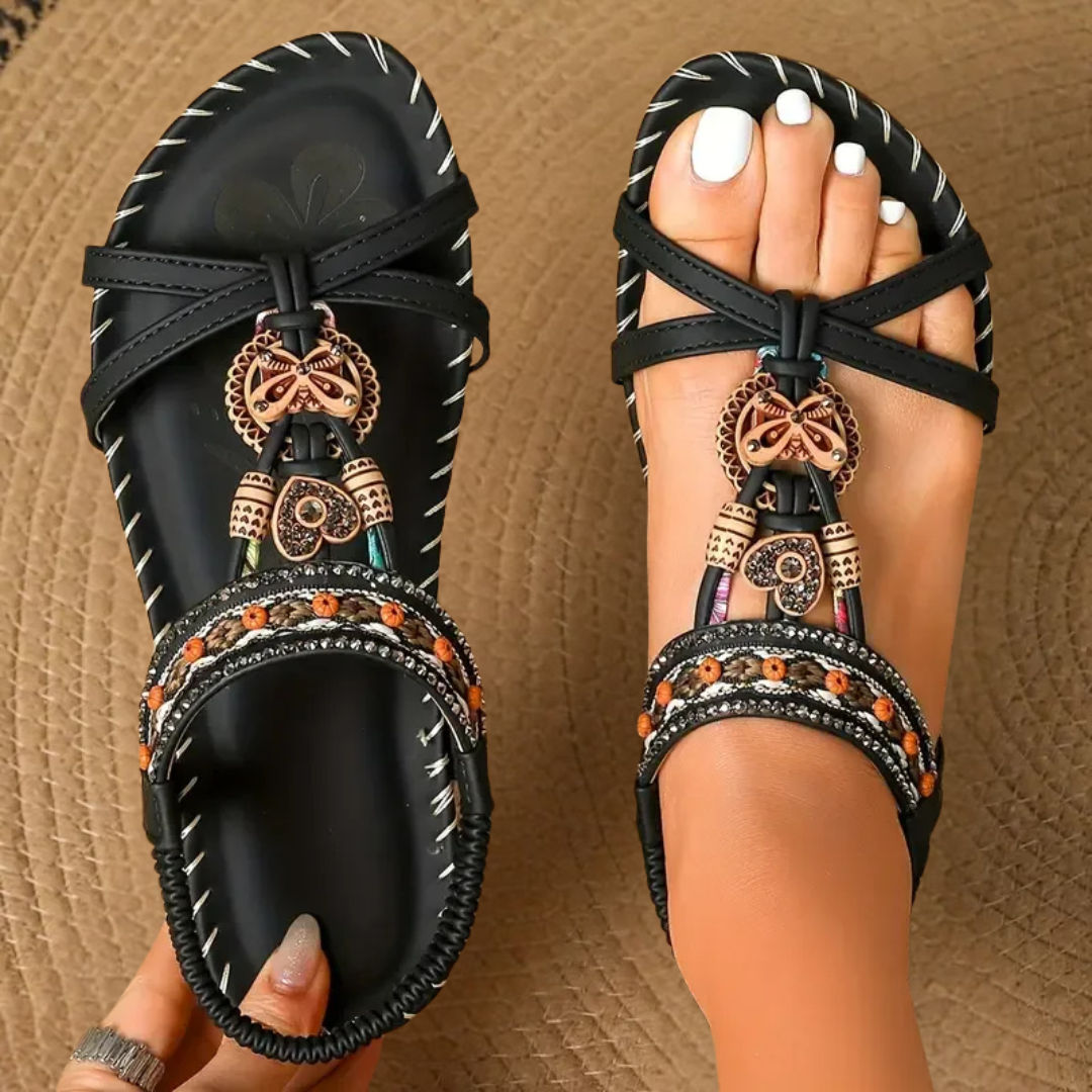 MAREVA™ | Sandalias con Plantilla Acolchada Estilo Ibiza