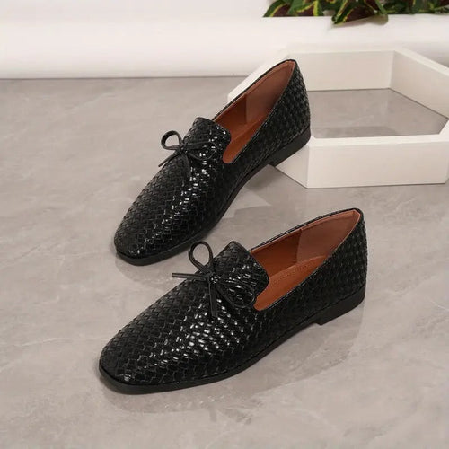 Blanca™ - Mocasines de cuero confort premium