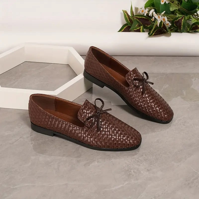 Blanca™ - Mocasines de cuero confort premium