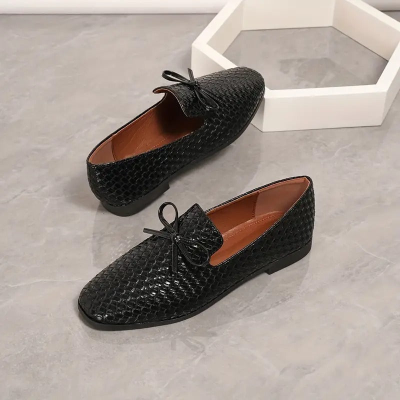 Blanca™ - Mocasines de cuero confort premium