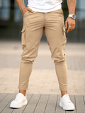 Franco Pantalones Cargo  - Khaki