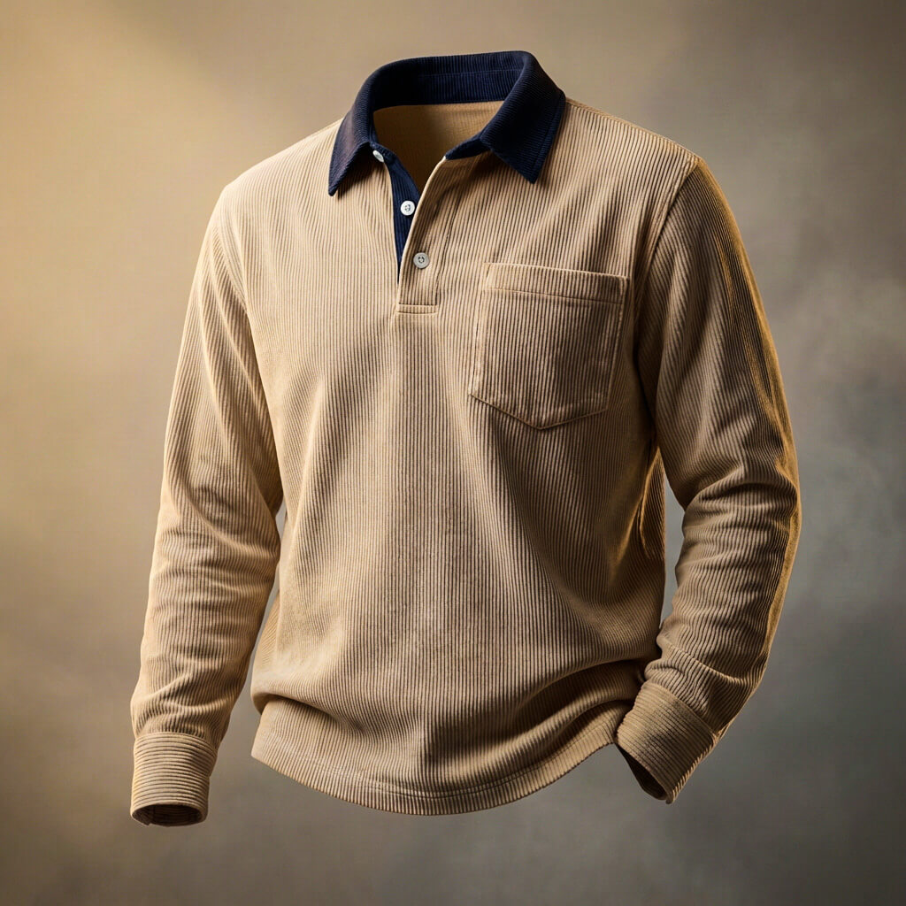 Valentino™ - Elegante Polo de Pana
