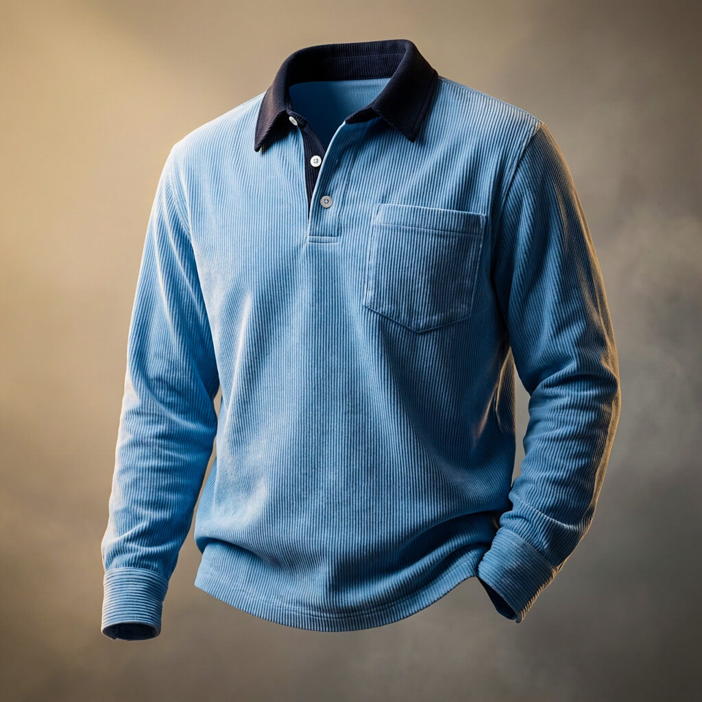Valentino™ - Elegante Polo de Pana