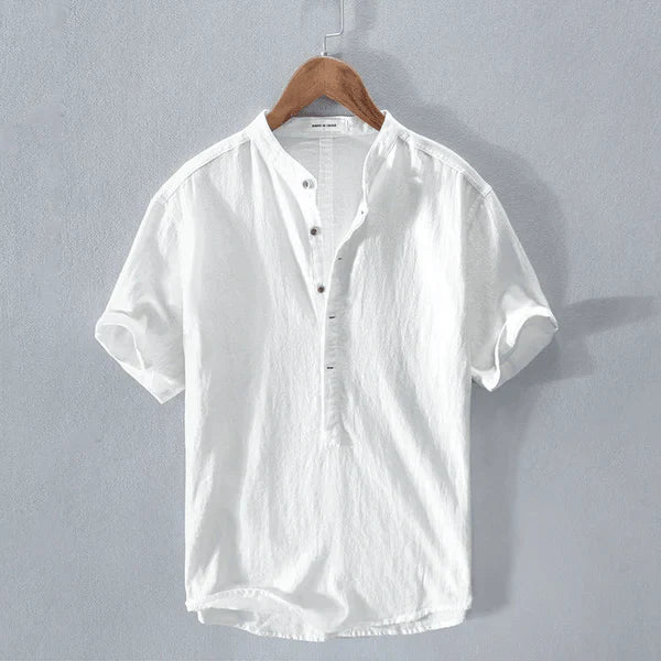 Guillermo™ - Camisa celeste con diseño limpio y exclusivo