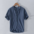 Guillermo™ - Camisa celeste con diseño limpio y exclusivo